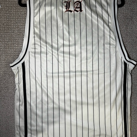 Primark Los Angeles Striped Jersey - Black and White - Picture 3 of 4